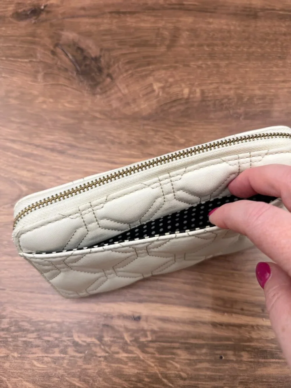 Kate Spade Ivory Large Wallet